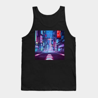 Cyberpunk Street View Tank Top